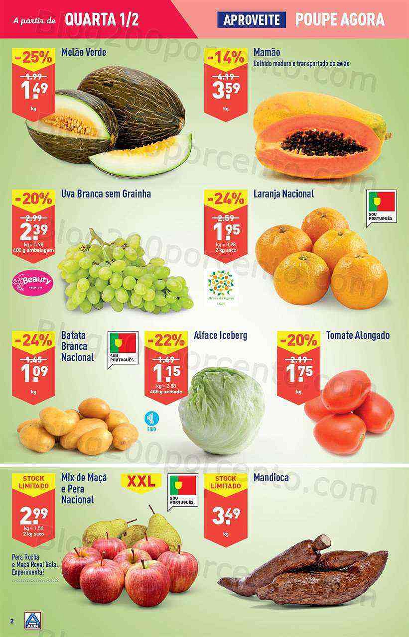 Antevisão Folheto ALDI Promoções de 1 a 7 fevereiro