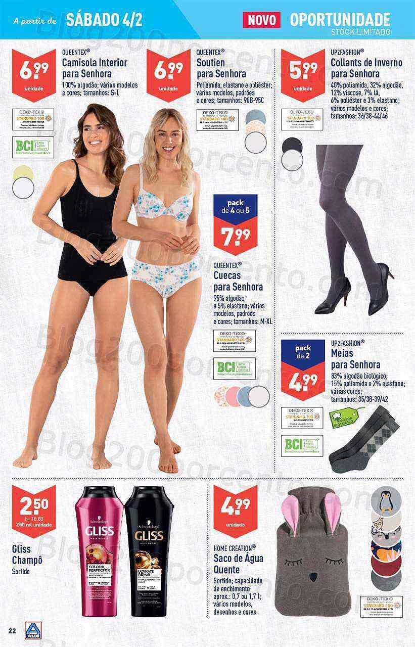 Antevisão Folheto ALDI Promoções de 1 a 7 fevereiro