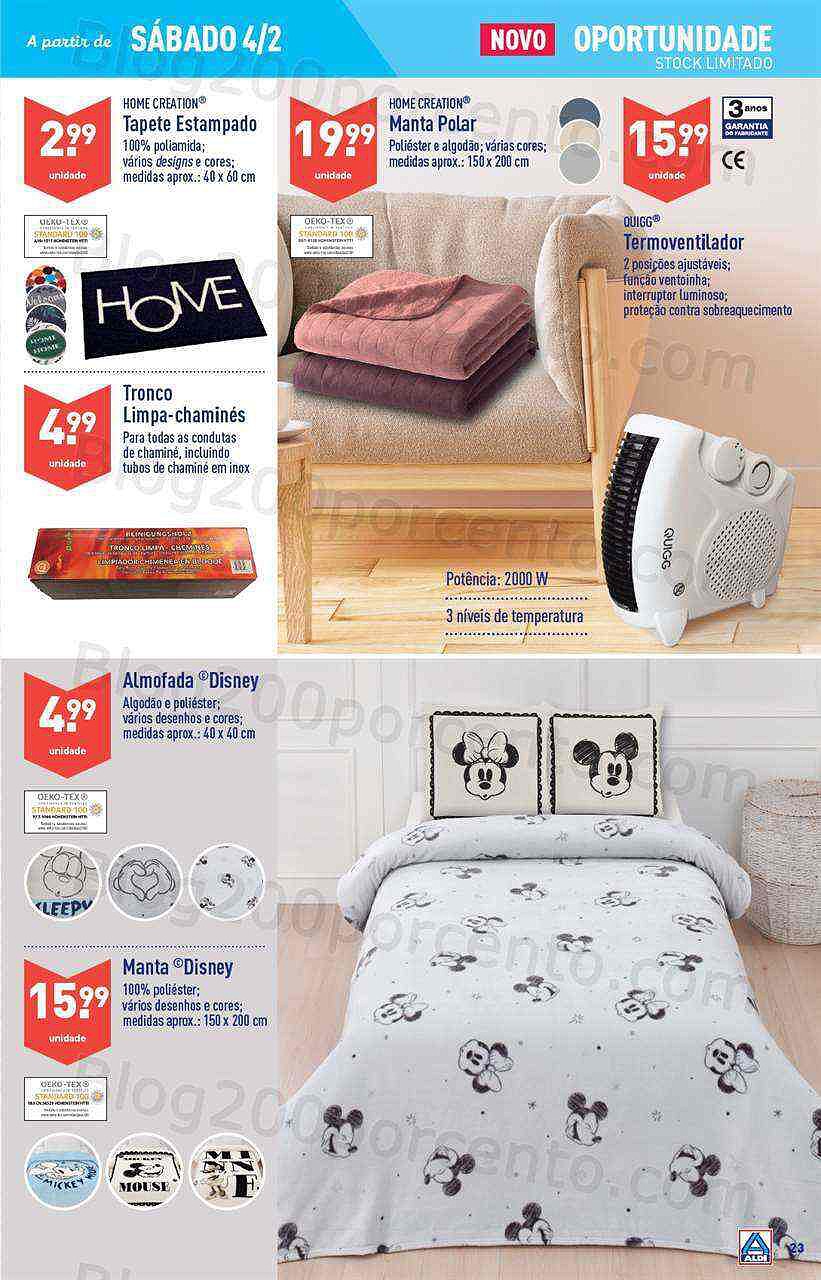 Antevisão Folheto ALDI Promoções de 1 a 7 fevereiro