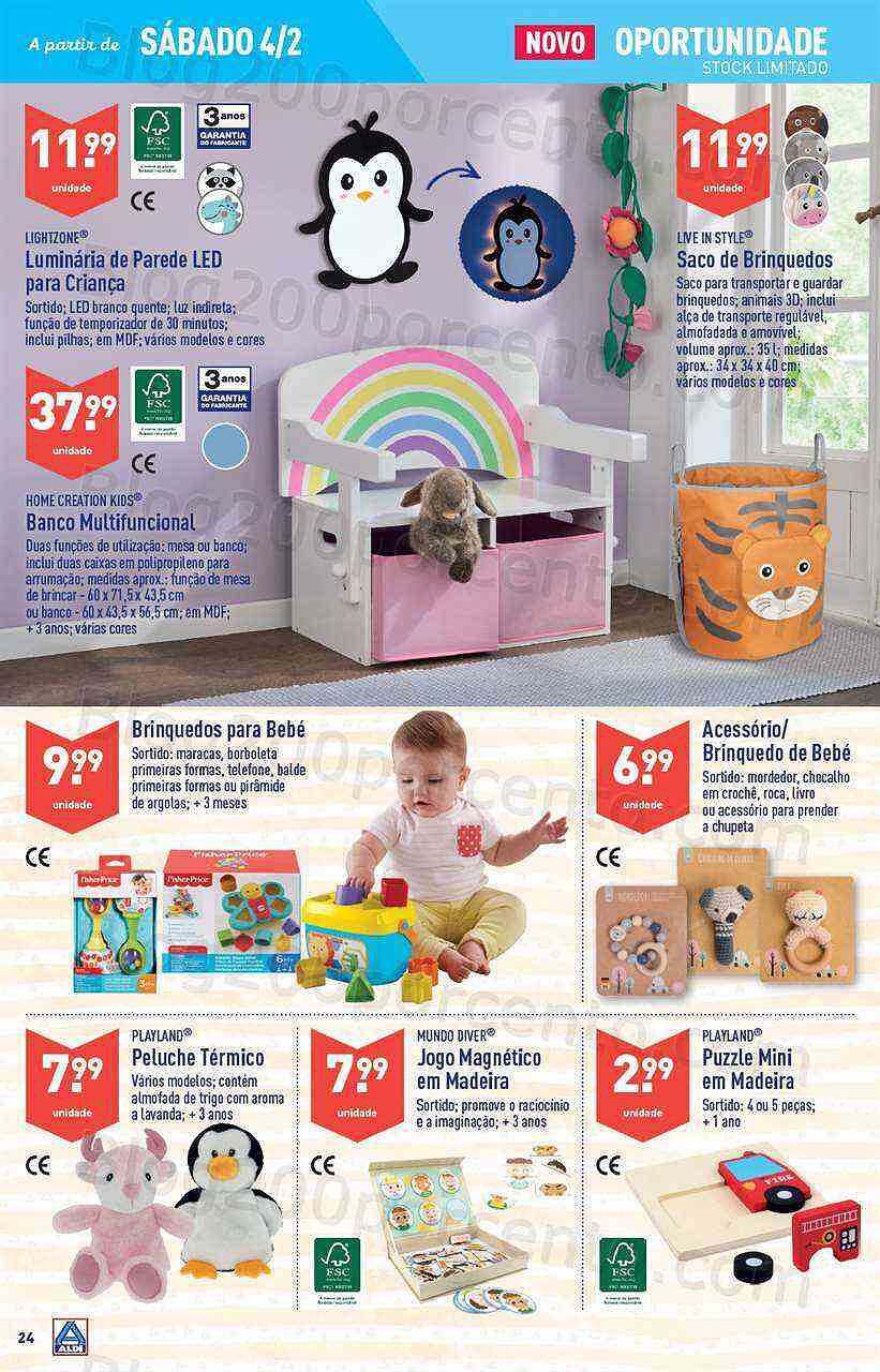 Antevisão Folheto ALDI Promoções de 1 a 7 fevereiro