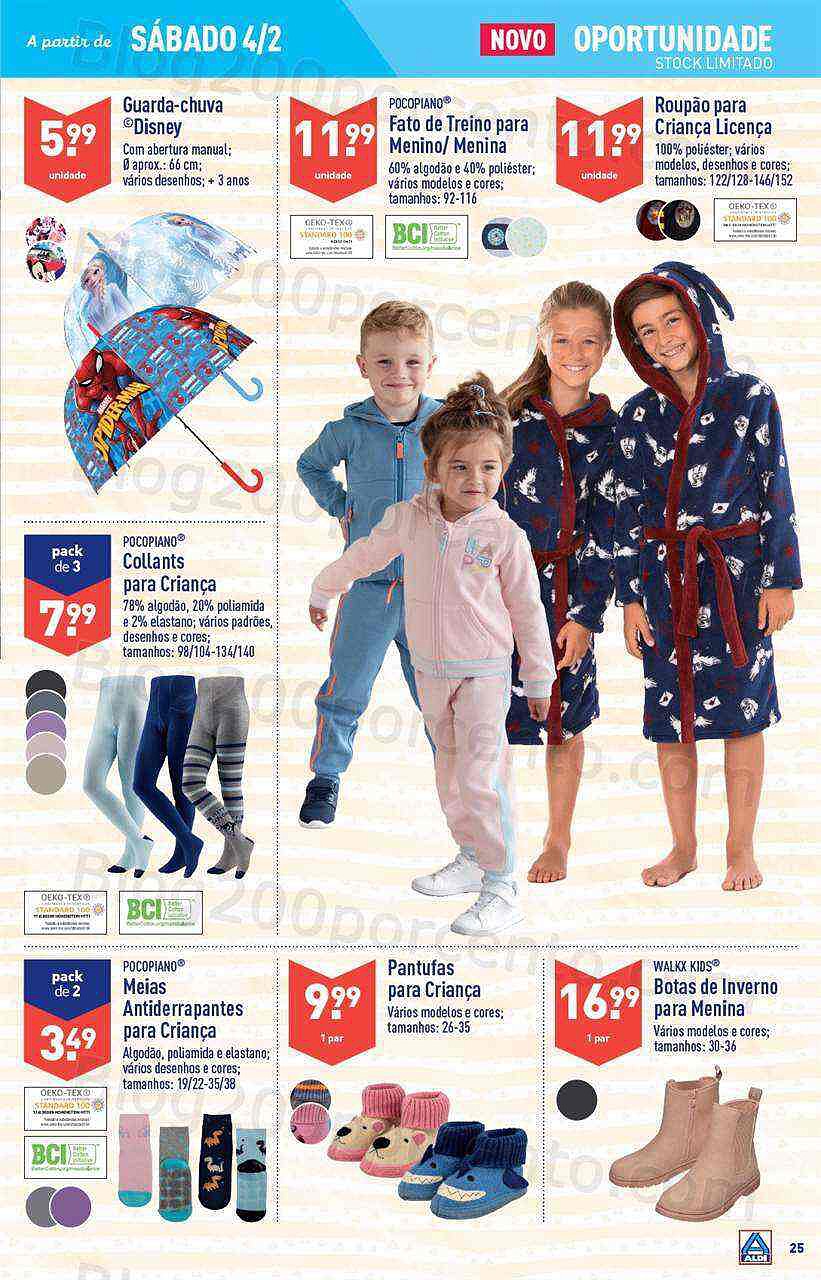 Antevisão Folheto ALDI Promoções de 1 a 7 fevereiro