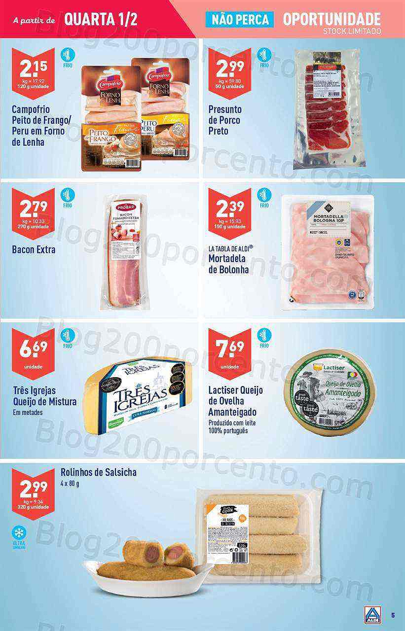 Antevisão Folheto ALDI Promoções de 1 a 7 fevereiro