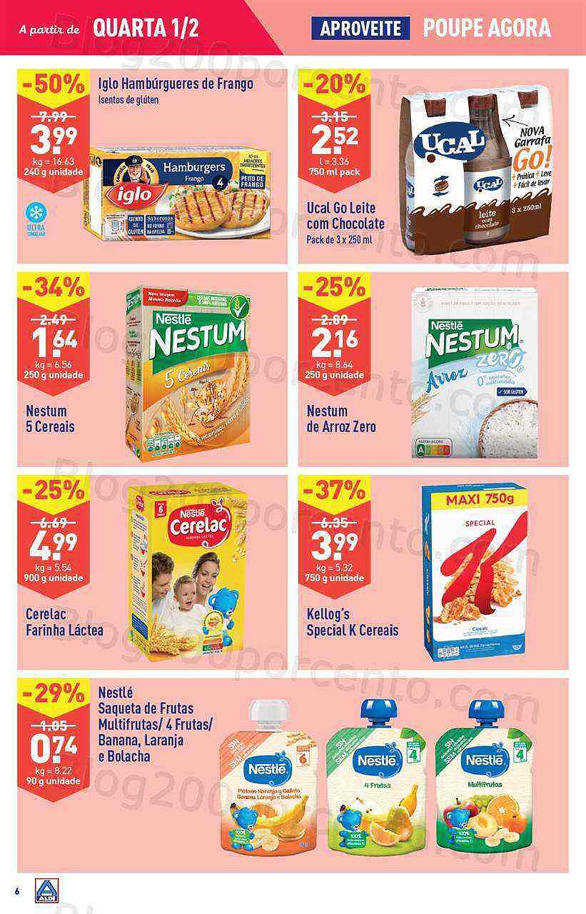 Antevisão Folheto ALDI Promoções de 1 a 7 fevereiro