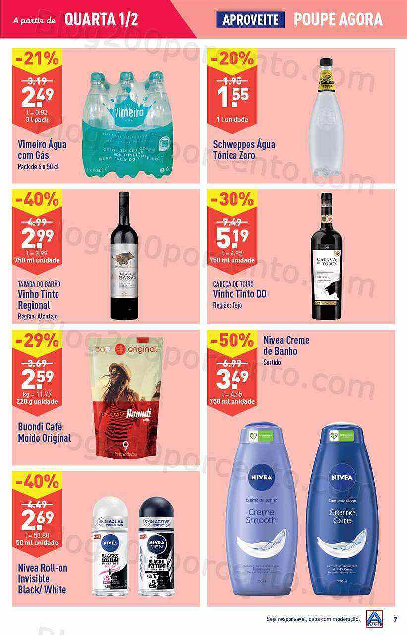 Antevisão Folheto ALDI Promoções de 1 a 7 fevereiro