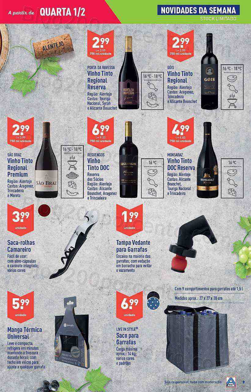 Antevisão Folheto ALDI Promoções de 1 a 7 fevereiro