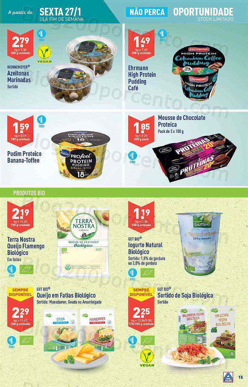 Antevisão Folheto ALDI Promoções de 25 a 31 janeiro