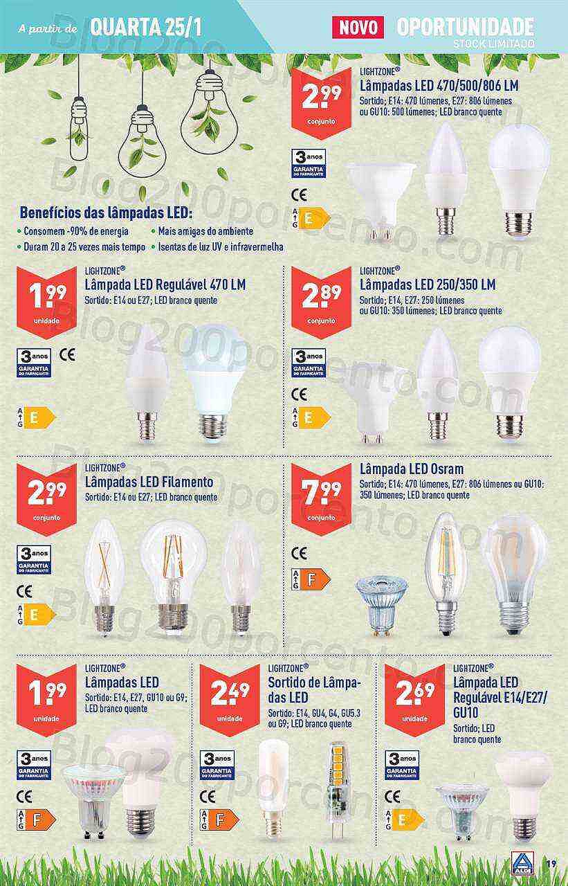 Antevisão Folheto ALDI Promoções de 25 a 31 janeiro