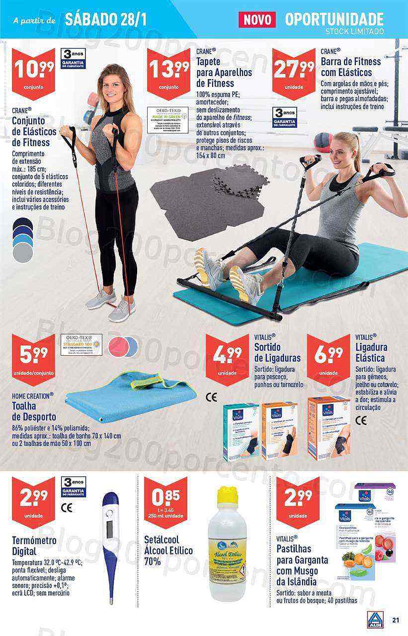 Antevisão Folheto ALDI Promoções de 25 a 31 janeiro