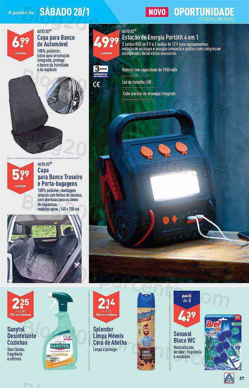 Antevisão Folheto ALDI Promoções de 25 a 31 janeiro