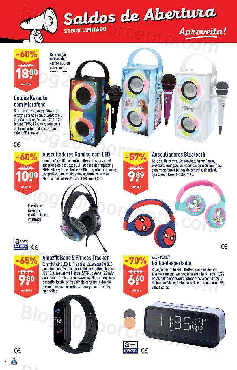 Antevisão Folheto ALDI Saldos de Abertura - Ferreiras - promoções de 15 a 21 fevereiro