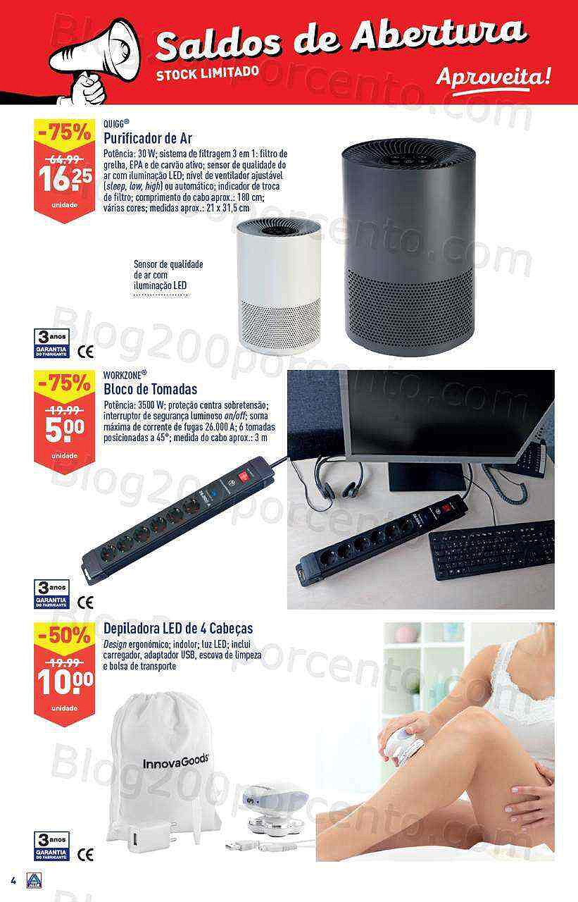 Antevisão Folheto ALDI Saldos de Abertura - Ferreiras - promoções de 15 a 21 fevereiro