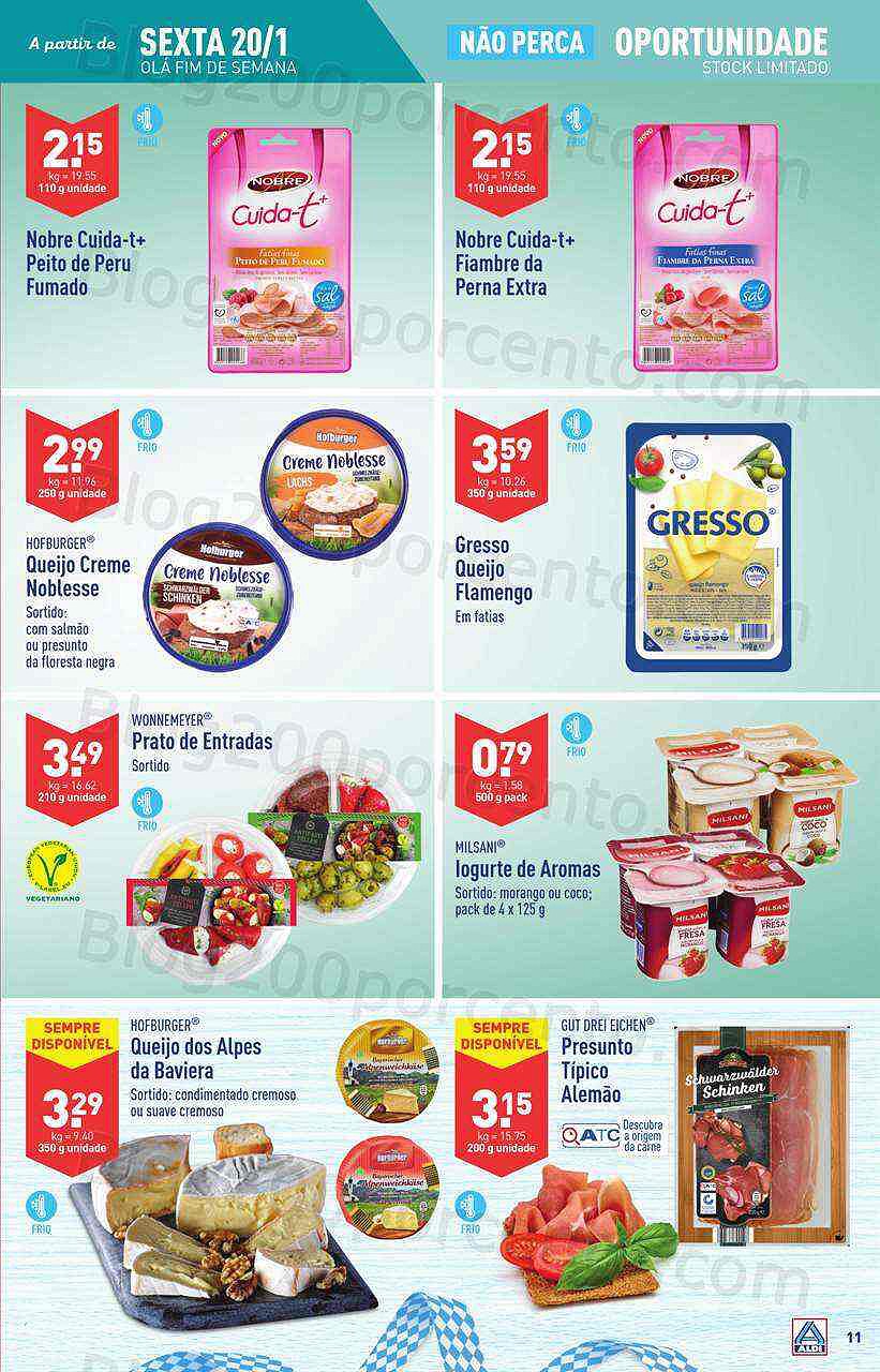 Antevisão Folheto ALDI Promoções de 18 a 24 janeiro