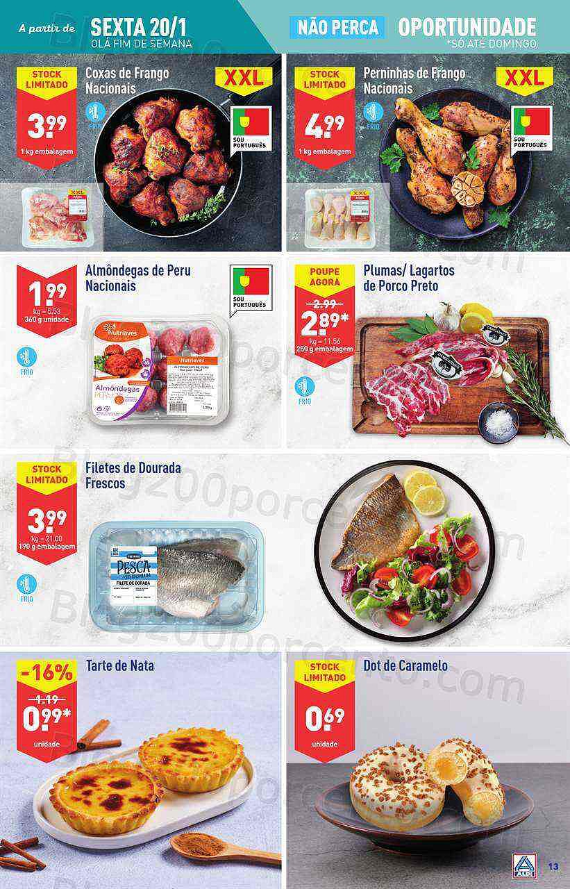 Antevisão Folheto ALDI Promoções de 18 a 24 janeiro