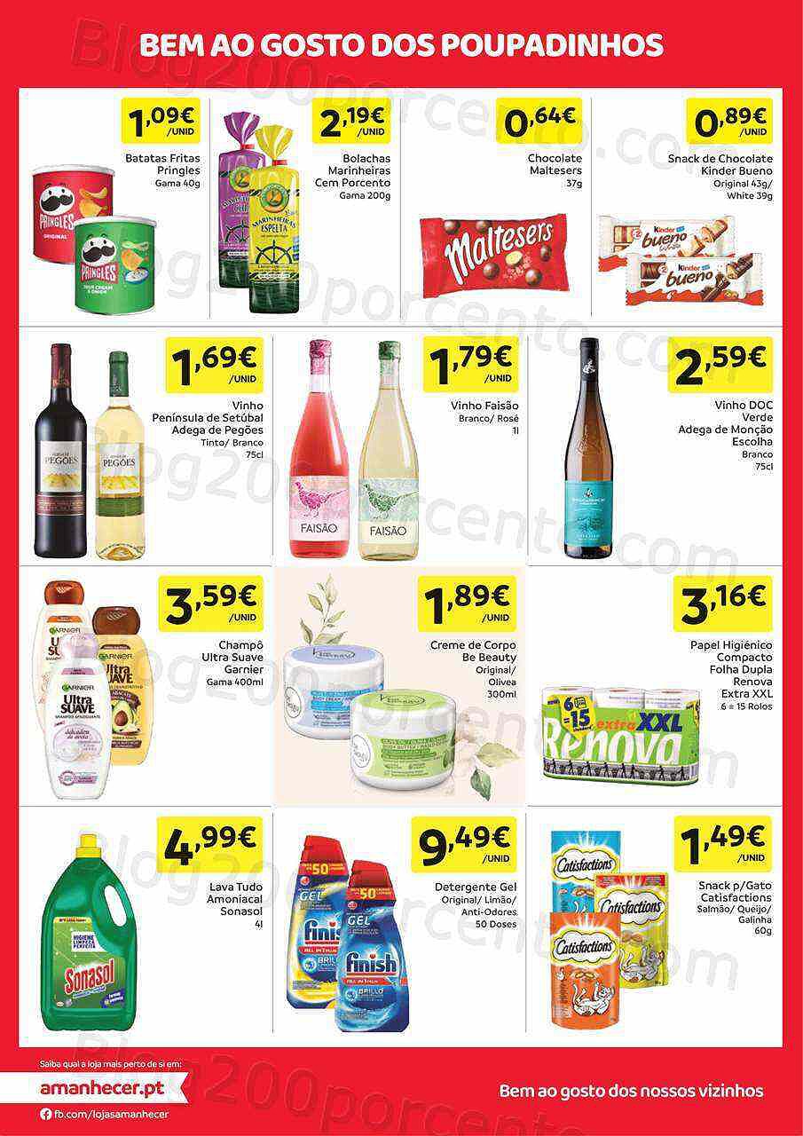 Antevisão Folheto AMANHECER Promoções de 16 a 22 fevereiro