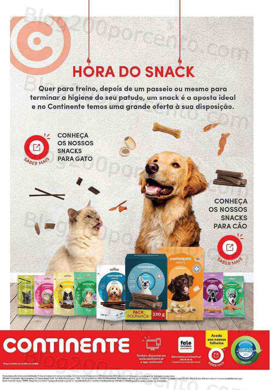 Antevisão Folheto CONTINENTE Pets Promoções de 31 janeiro a 28 fevereiro