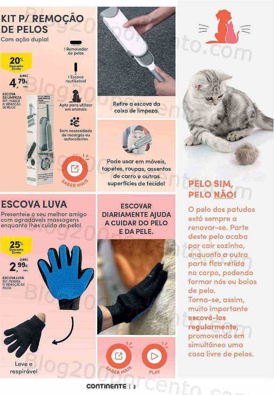 Antevisão Folheto CONTINENTE Pets Promoções de 31 janeiro a 28 fevereiro