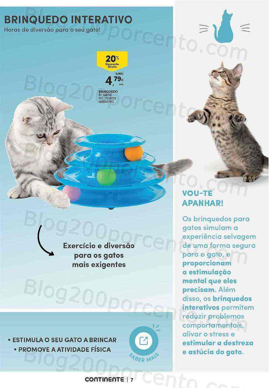 Antevisão Folheto CONTINENTE Pets Promoções de 31 janeiro a 28 fevereiro