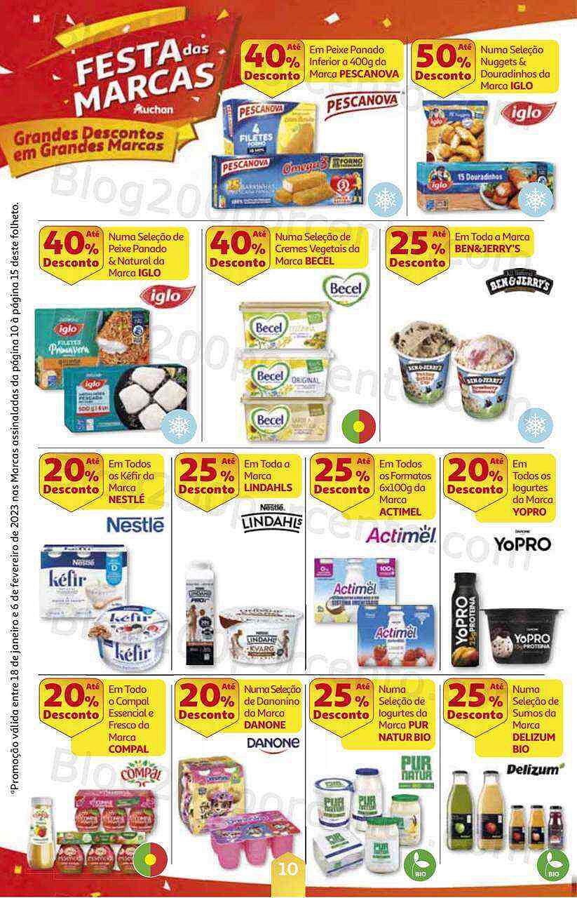Antevisão Folheto AUCHAN Promoções de 18 janeiro a 6 fevereiro