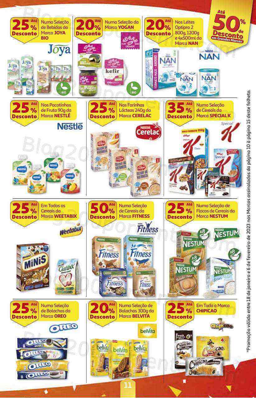 Antevisão Folheto AUCHAN Promoções de 18 janeiro a 6 fevereiro