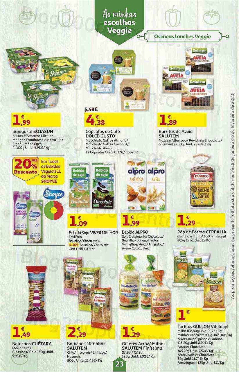 Antevisão Folheto AUCHAN Promoções de 18 janeiro a 6 fevereiro