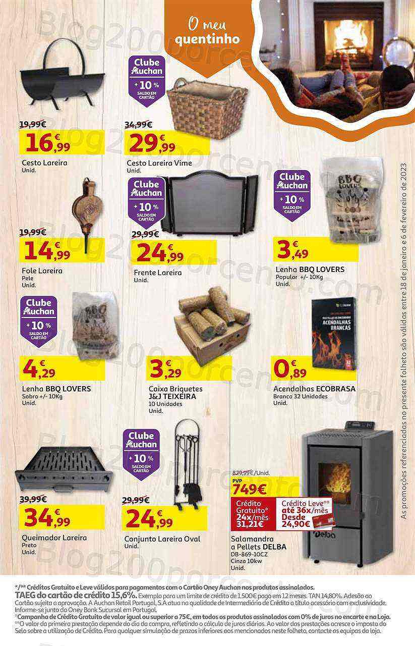 Antevisão Folheto AUCHAN Promoções de 18 janeiro a 6 fevereiro