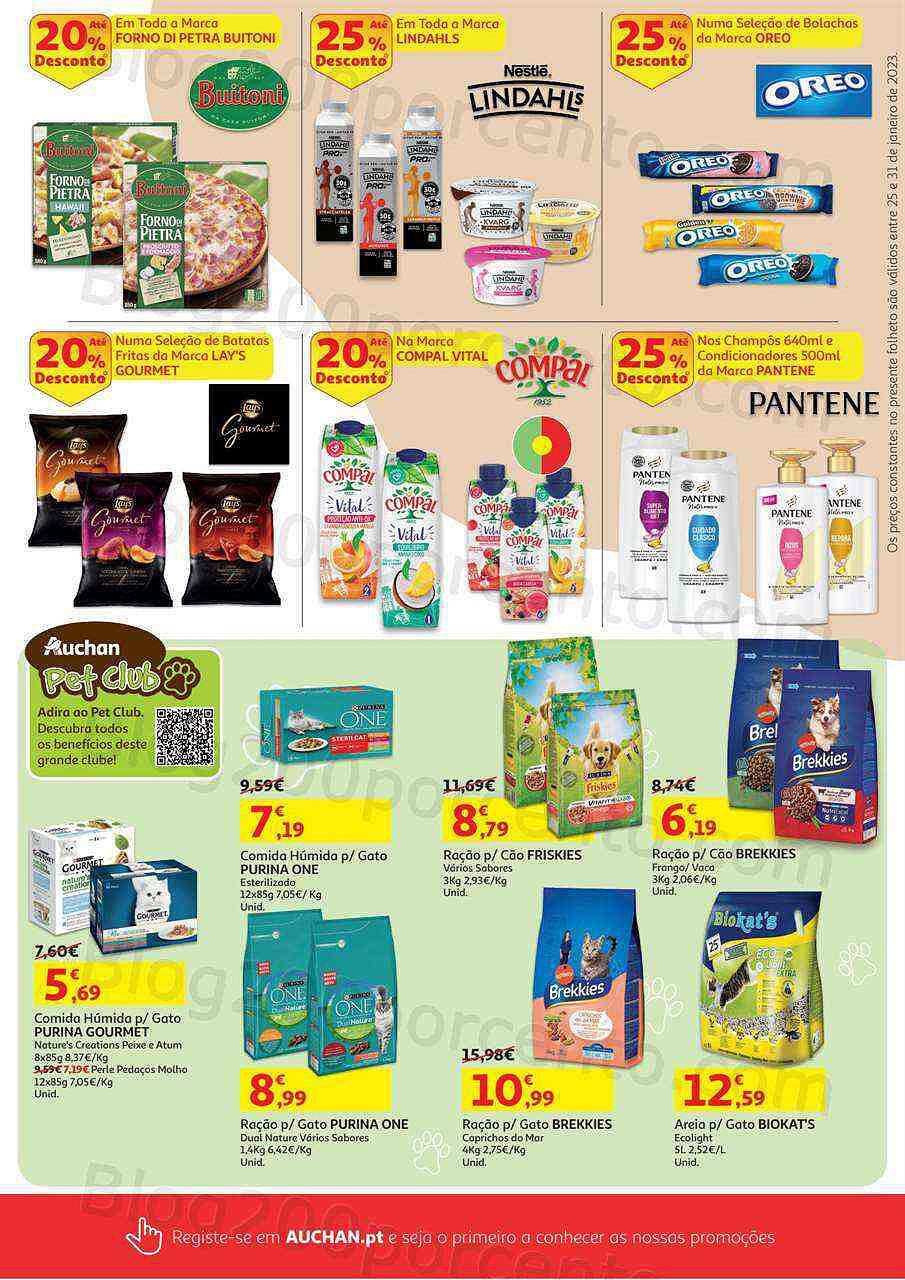 Antevisão Folheto AUCHAN Promoções de 25 a 31 janeiro