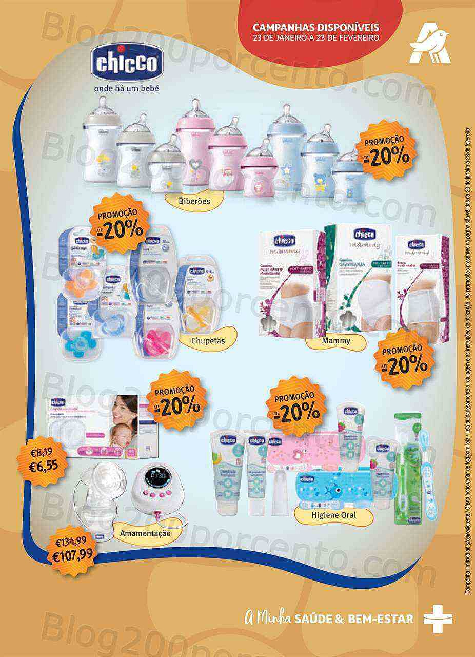 Antevisão Folheto AUCHAN Saúde e Bem-Estar Promoções de 23 janeiro a 23 fevereiro