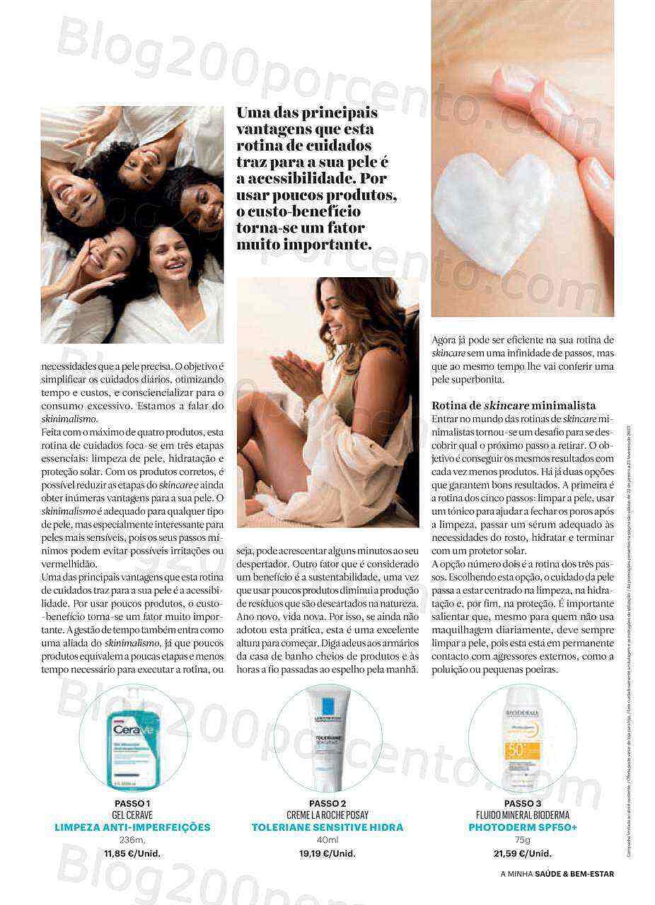 Antevisão Folheto AUCHAN Saúde e Bem-Estar Promoções de 23 janeiro a 23 fevereiro