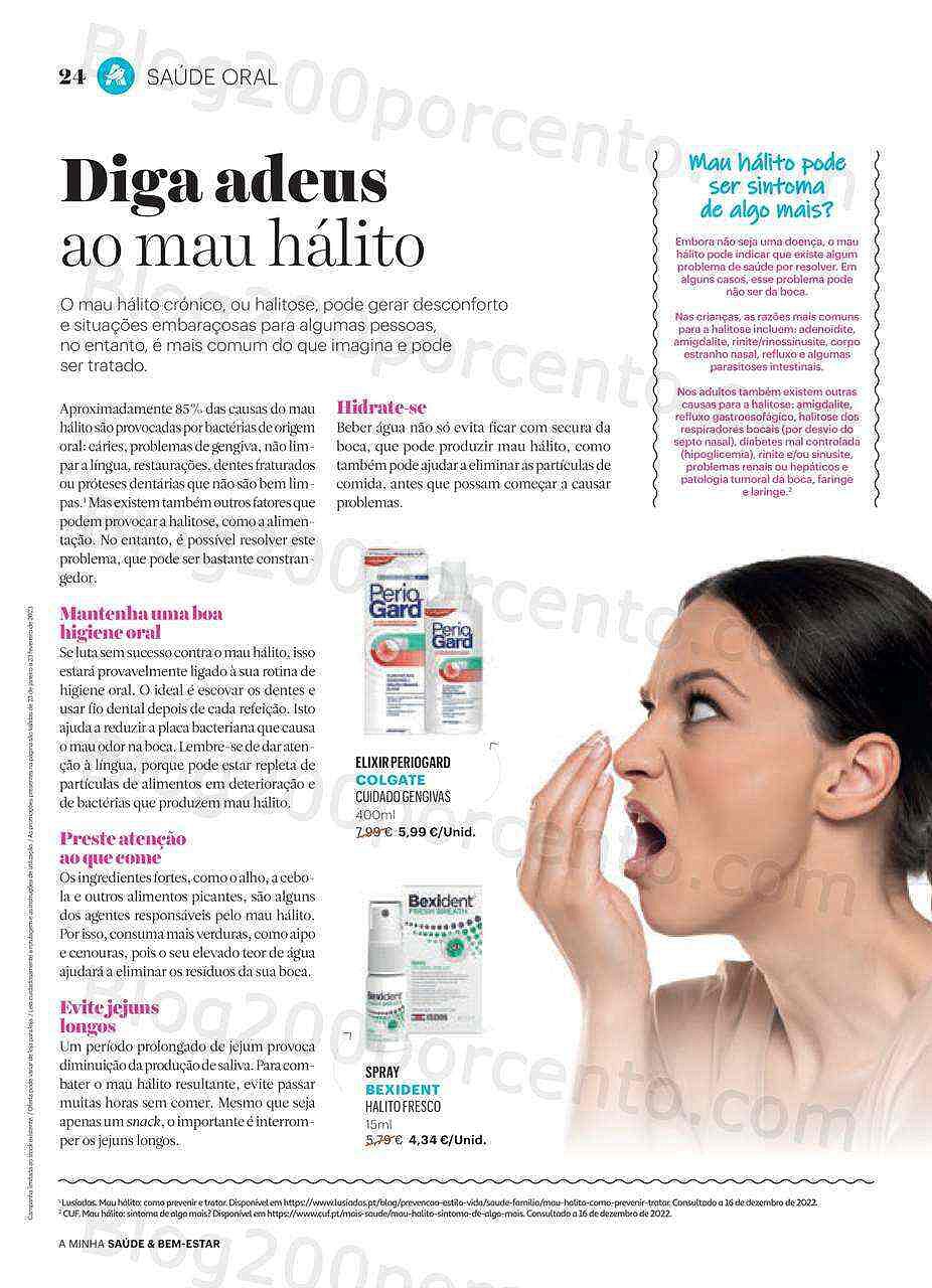 Antevisão Folheto AUCHAN Saúde e Bem-Estar Promoções de 23 janeiro a 23 fevereiro