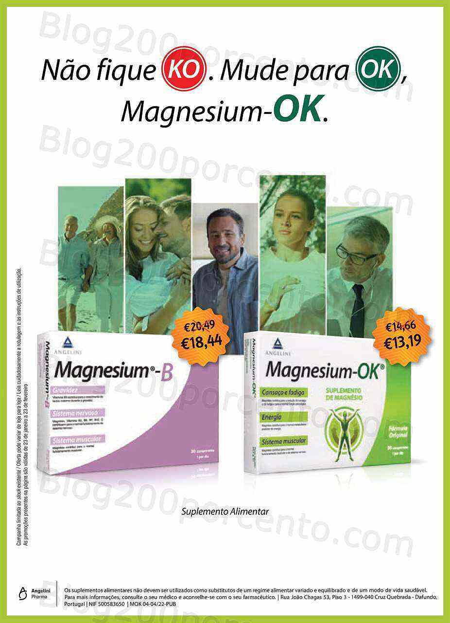 Antevisão Folheto AUCHAN Saúde e Bem-Estar Promoções de 23 janeiro a 23 fevereiro