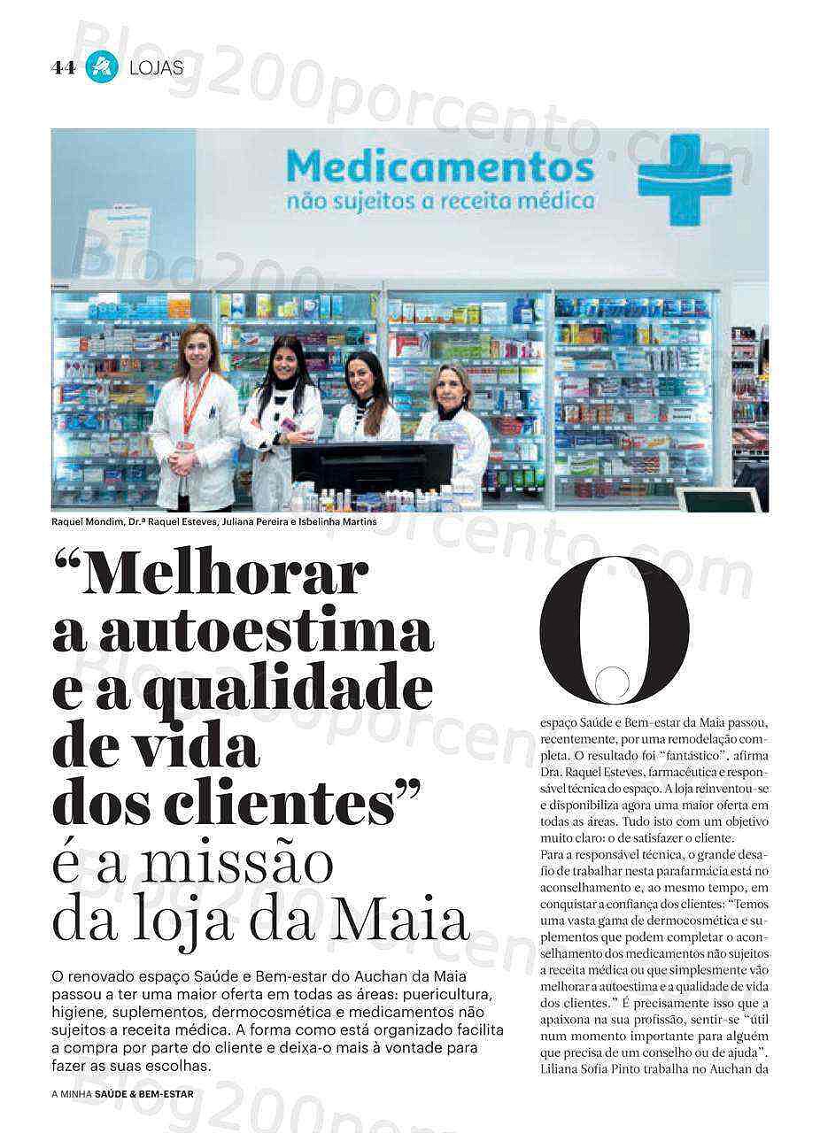 Antevisão Folheto AUCHAN Saúde e Bem-Estar Promoções de 23 janeiro a 23 fevereiro