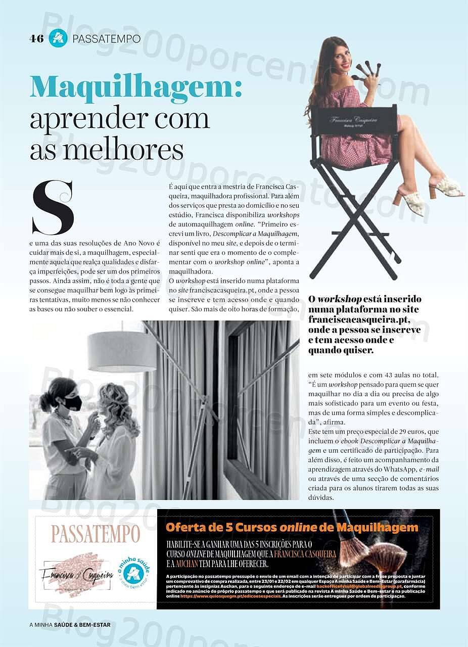 Antevisão Folheto AUCHAN Saúde e Bem-Estar Promoções de 23 janeiro a 23 fevereiro