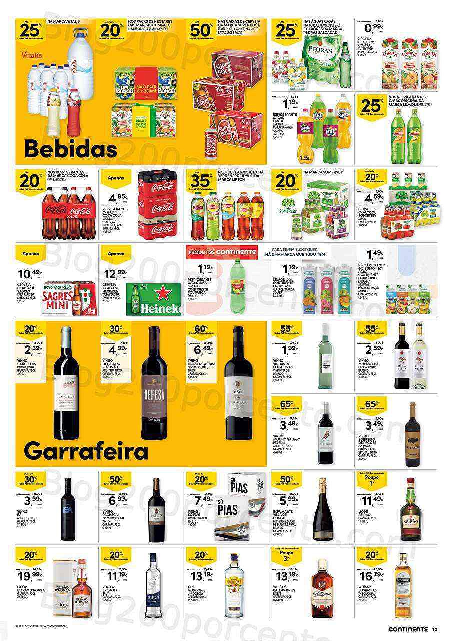 Antevisão Folheto CONTINENTE Bom Dia Promoções de 10 a 16 janeiro