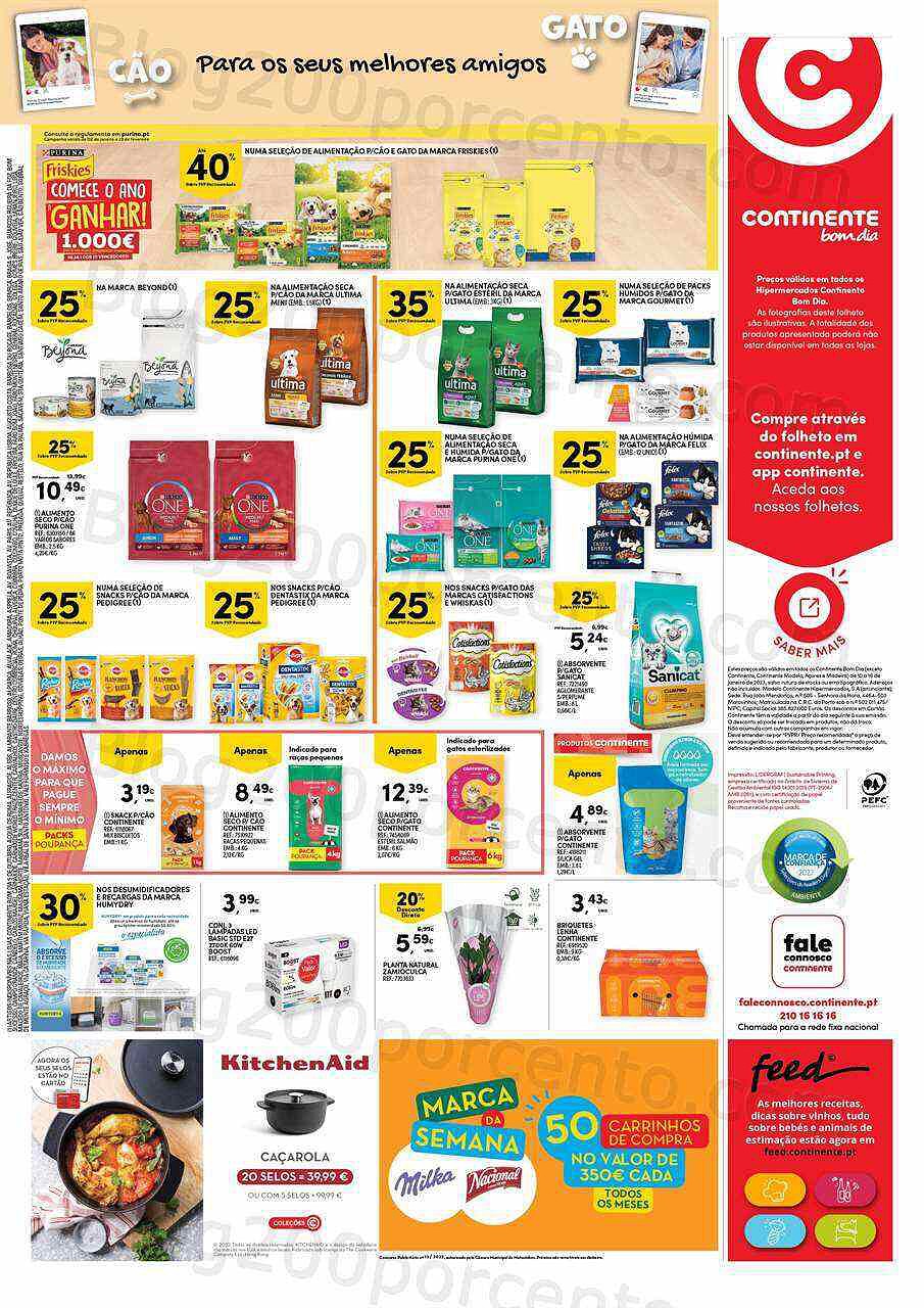 Antevisão Folheto CONTINENTE Bom Dia Promoções de 10 a 16 janeiro