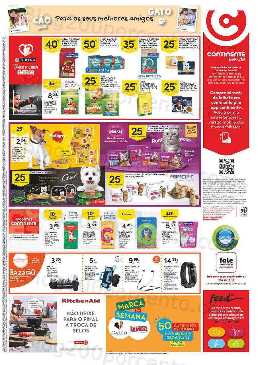 Antevisão Folheto CONTINENTE Bom Dia Promoções de 17 a 23 janeiro