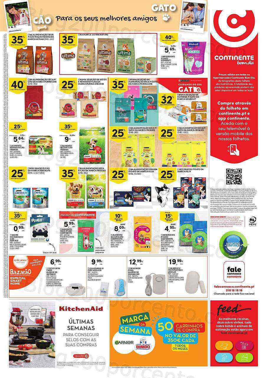 Antevisão Folheto CONTINENTE Bom Dia Promoções de 14 a 20 fevereiro