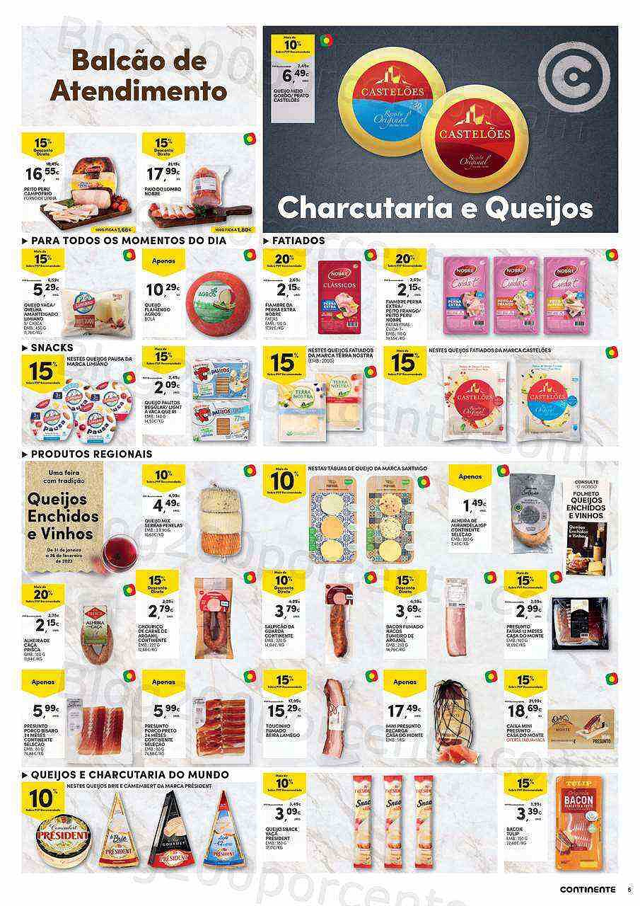 Antevisão Folheto CONTINENTE Bom Dia Promoções de 31 janeiro a 6 fevereiro