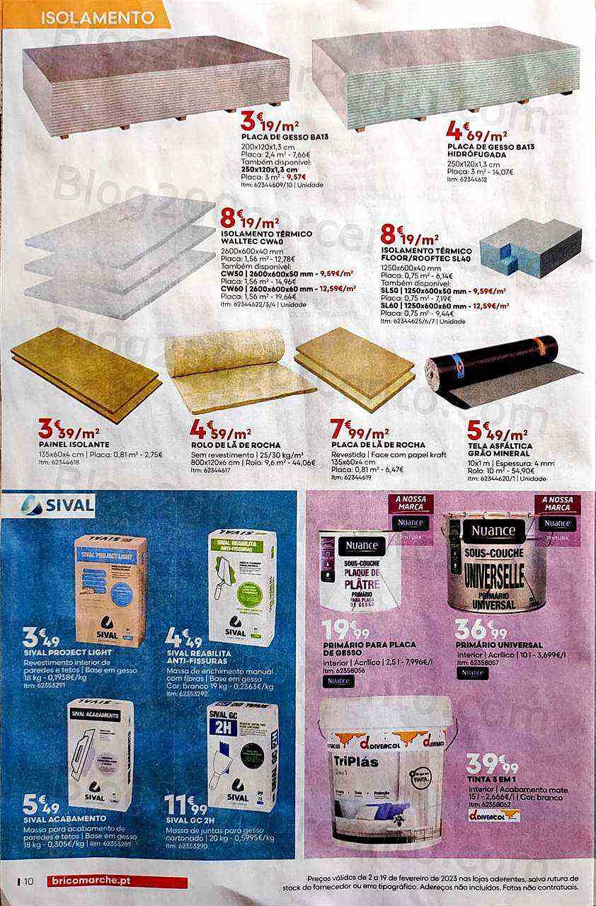 Antevisão Folheto BRICOMARCHÉ Promoções de 2 a 19 fevereiro