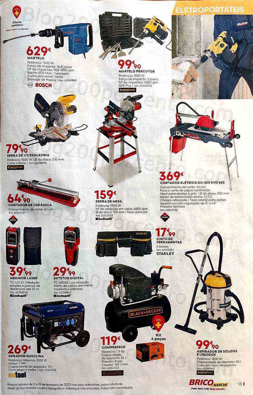 Antevisão Folheto BRICOMARCHÉ Promoções de 2 a 19 fevereiro
