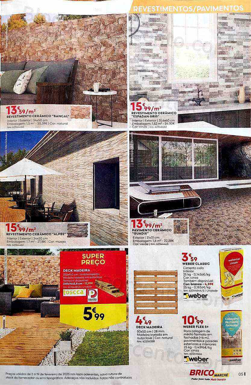 Antevisão Folheto BRICOMARCHÉ Promoções de 2 a 19 fevereiro