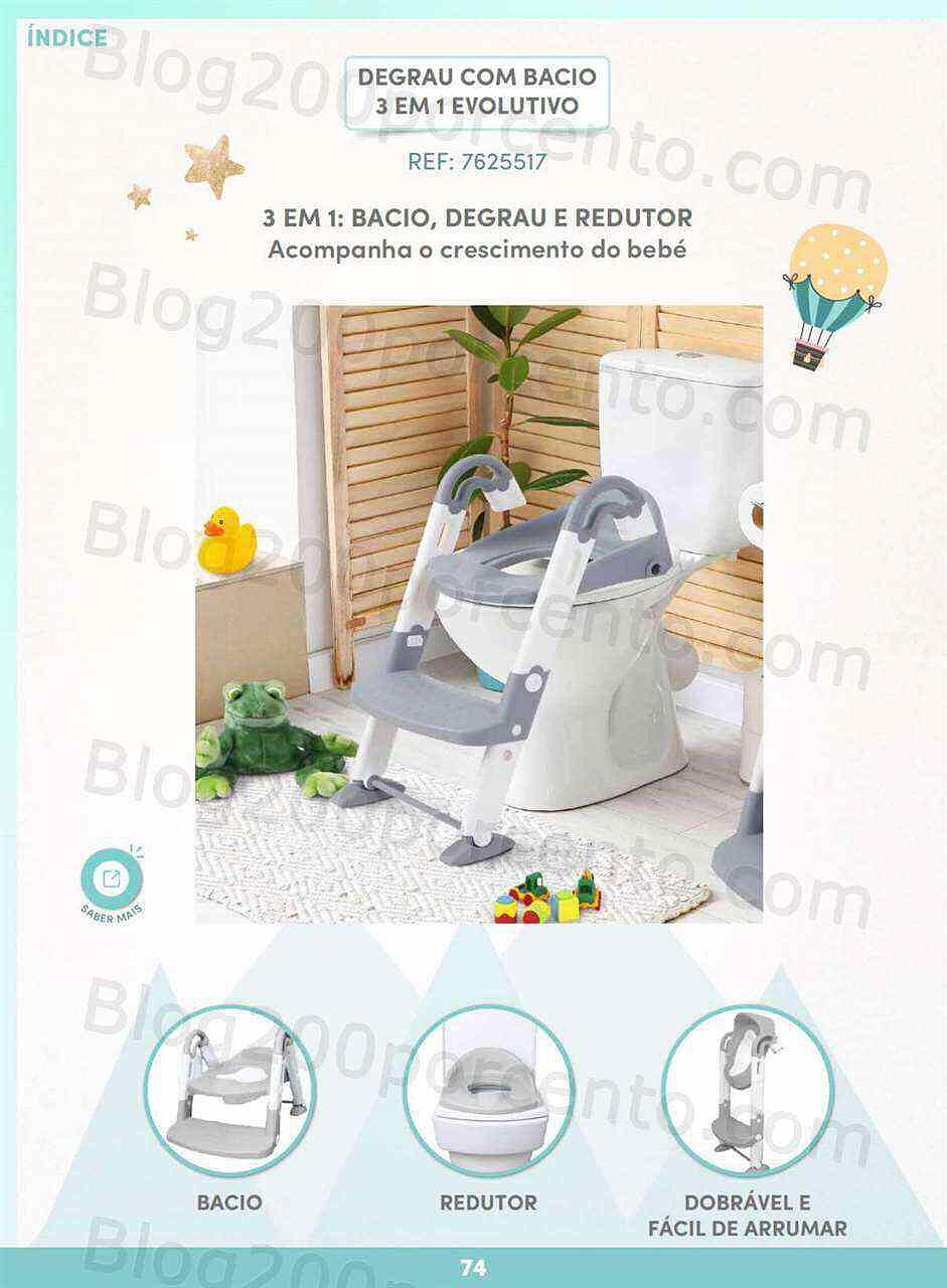 Antevisão Folheto CONTINENTE Catálogo Puericultura Edição 2023