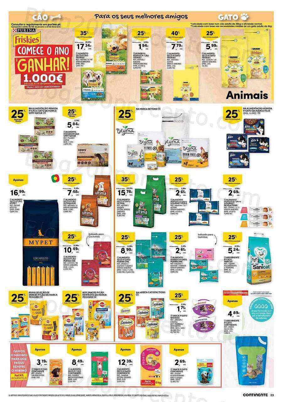 Antevisão Folheto CONTINENTE Promoções de 10 a 16 janeiro