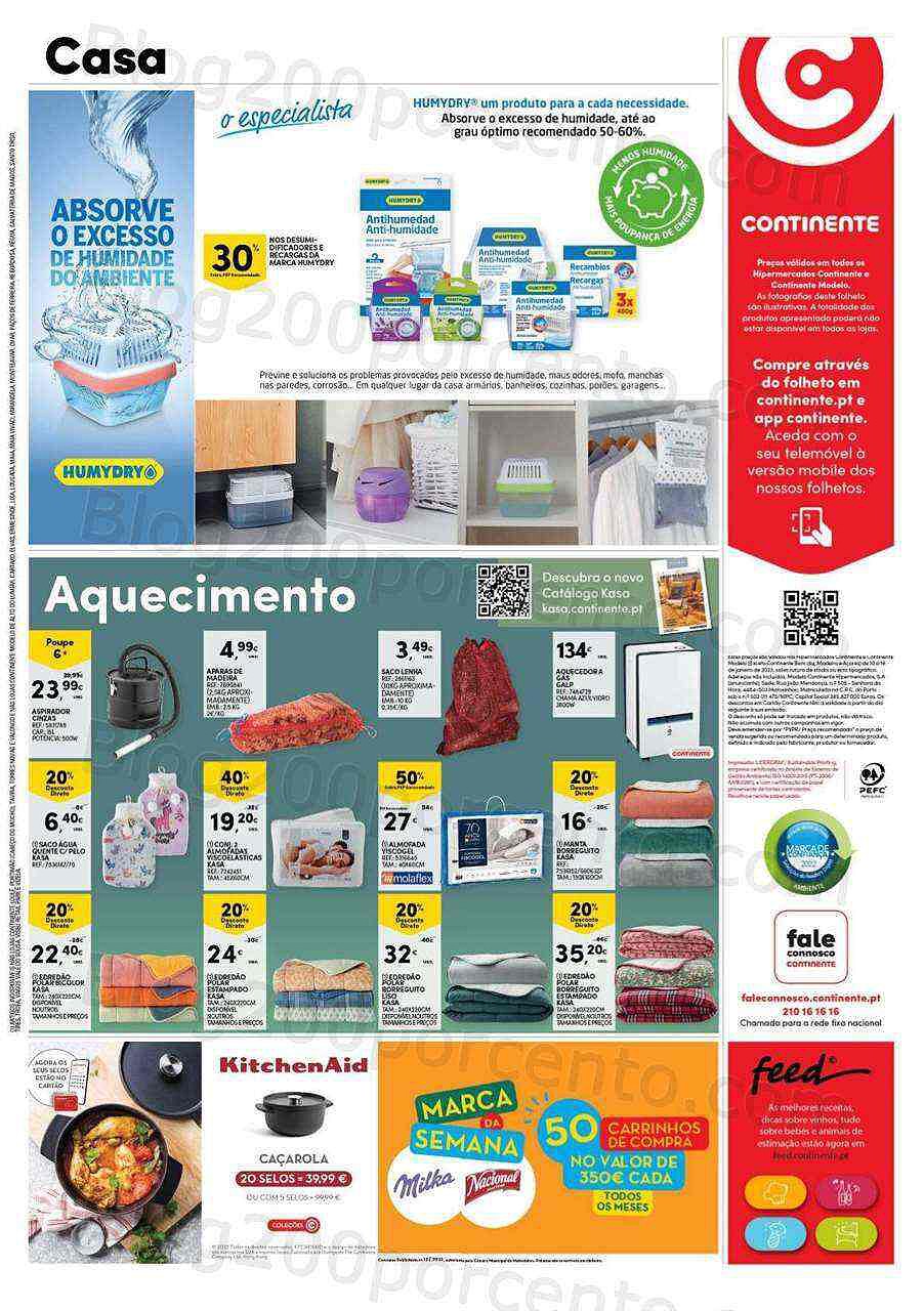 Antevisão Folheto CONTINENTE Promoções de 10 a 16 janeiro