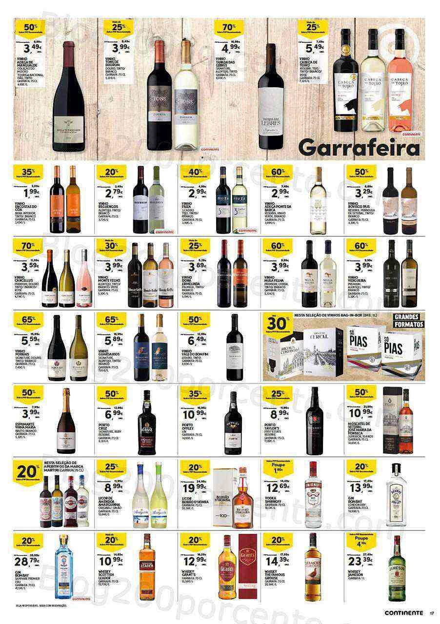 Antevisão Folheto CONTINENTE Modelo - Hiper Promoções de 17 a 23 janeiro