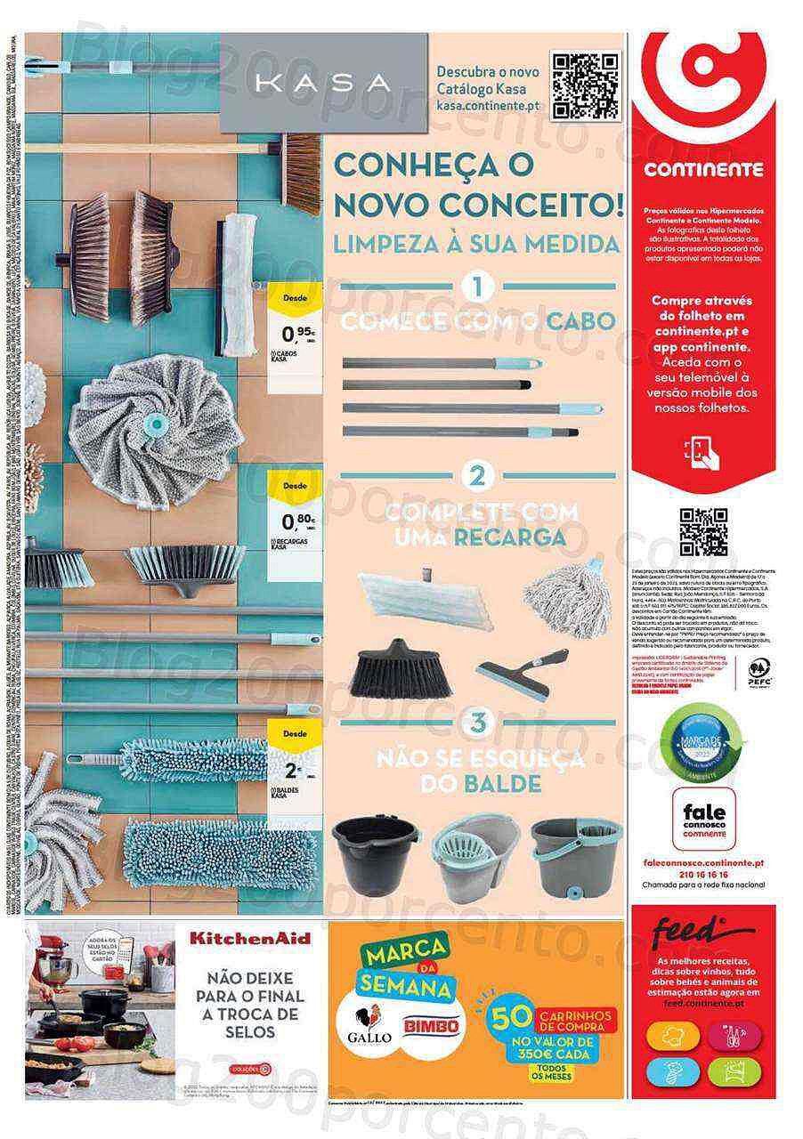 Antevisão Folheto CONTINENTE Bazar Promoções de 17 a 23 janeiro