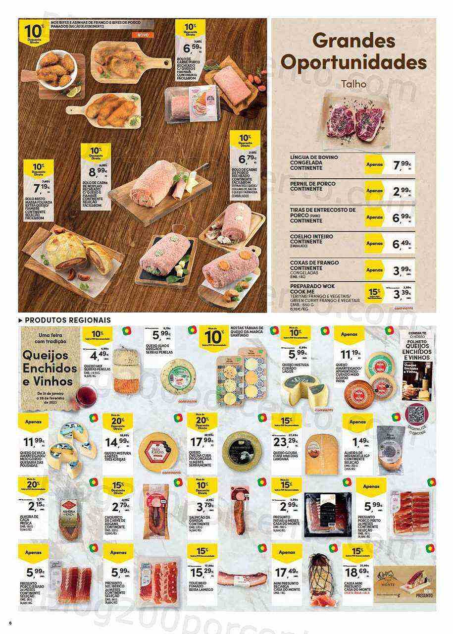 Antevisão Folheto CONTINENTE Modelo - Hiper Promoções de 31 janeiro a 6 fevereiro