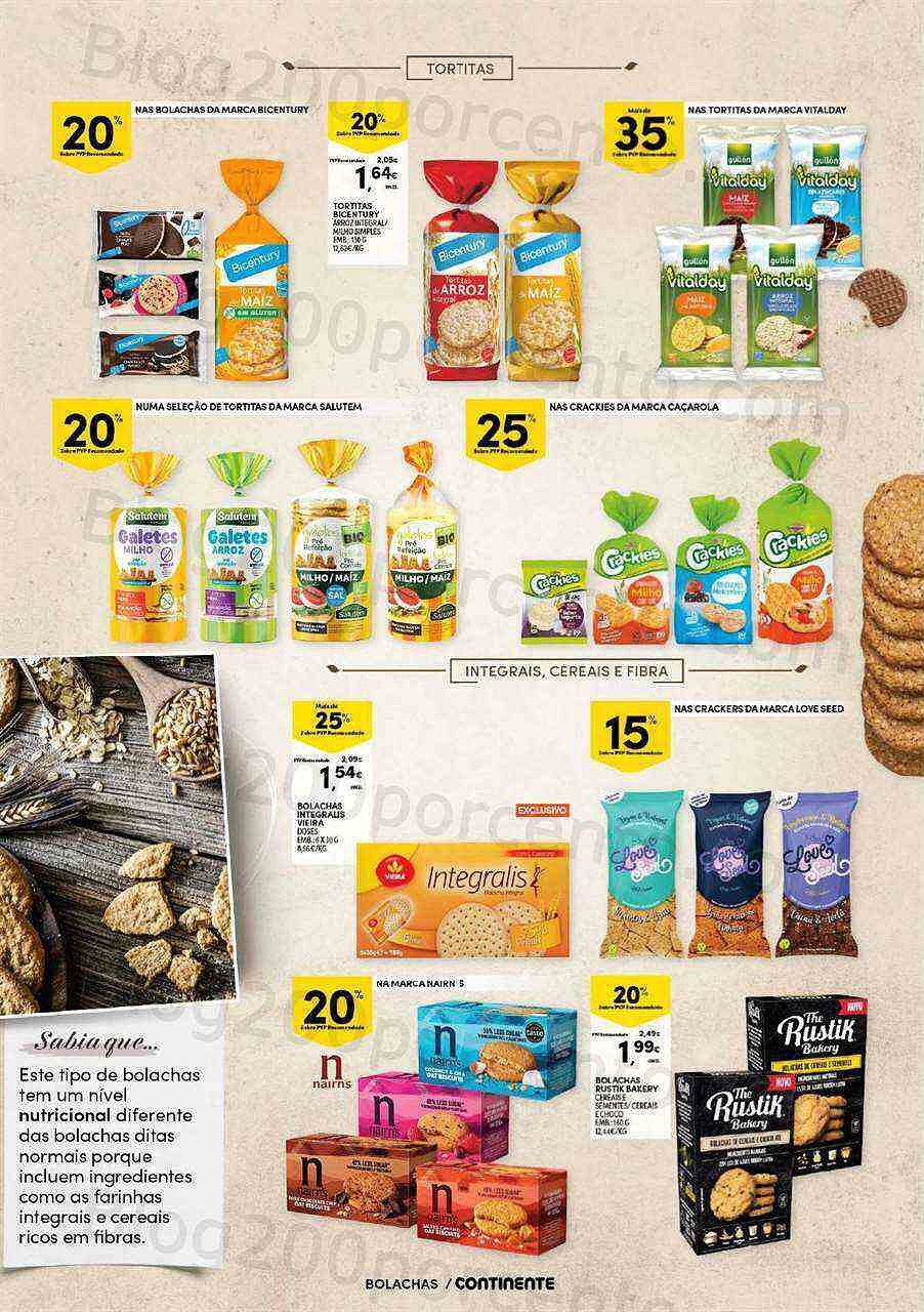Antevisão Folheto CONTINENTE Bolachas Promoções de 31 janeiro a 12 fevereiro