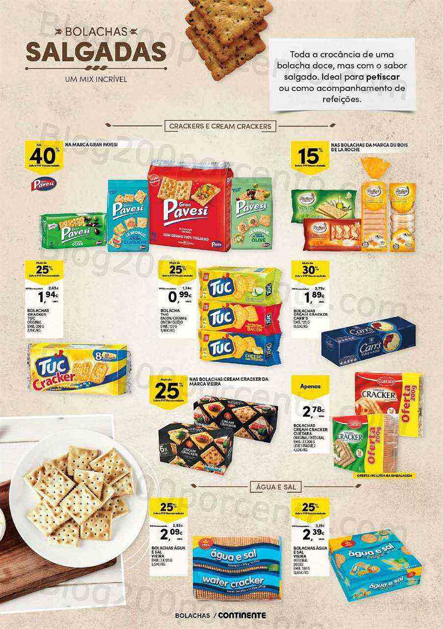 Antevisão Folheto CONTINENTE Bolachas Promoções de 31 janeiro a 12 fevereiro