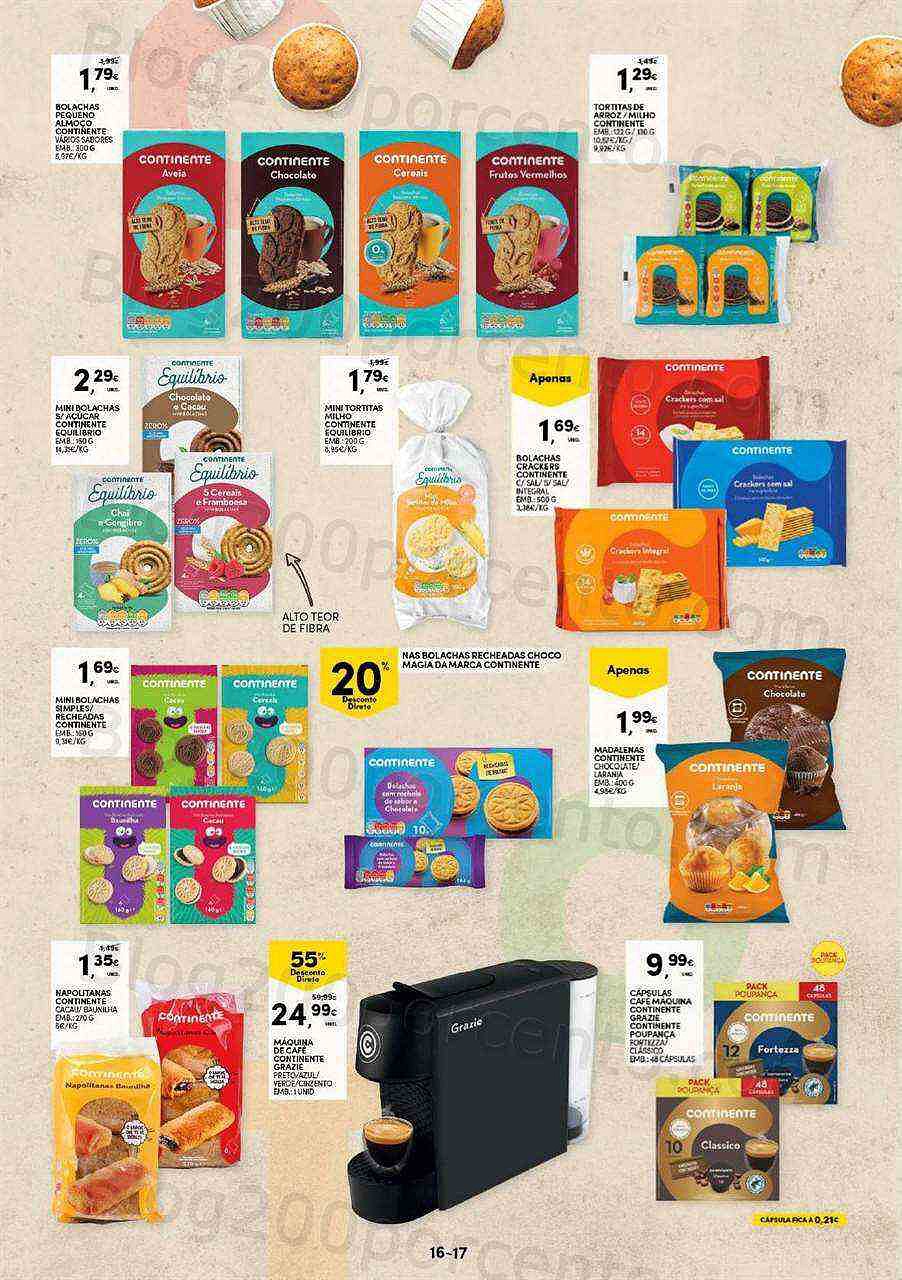 Antevisão Folheto CONTINENTE Bolachas Promoções de 31 janeiro a 12 fevereiro