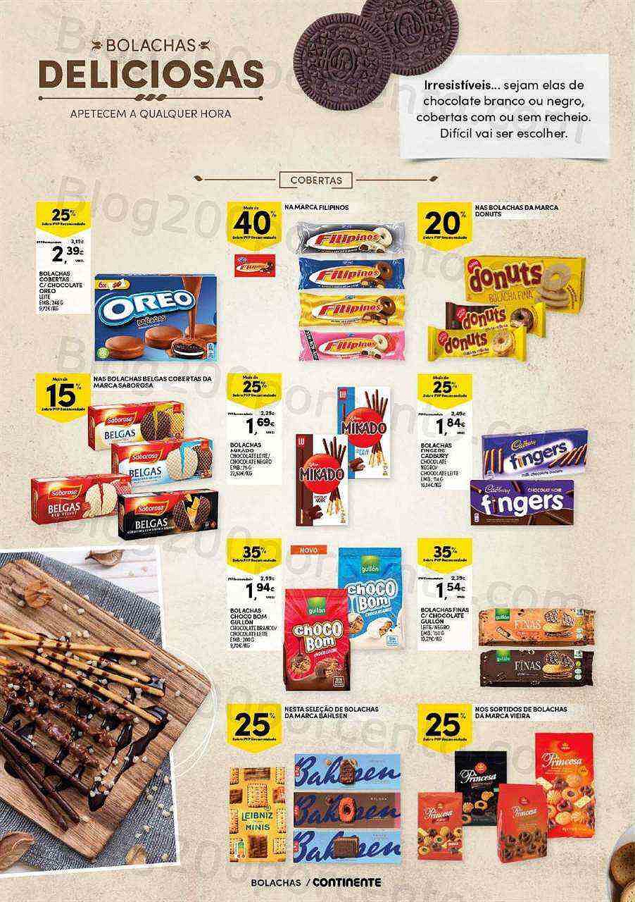 Antevisão Folheto CONTINENTE Bolachas Promoções de 31 janeiro a 12 fevereiro